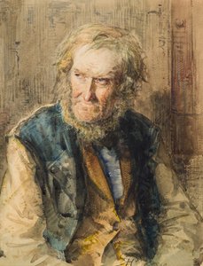 Yaşlı bir adam by Robert Herdman