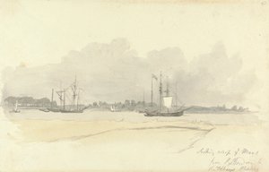 Rotterdam'dan Maas Nehri'ne Bakmak by Robert Hills