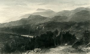 'Smoky Dağları, Kuzey Karolina', 1872.