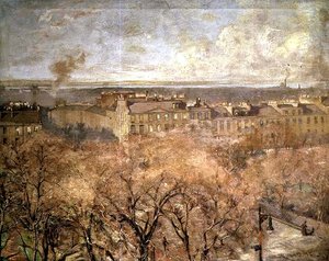 Heriot Row, Edinburgh (Tuval Üzerinde Yağ)