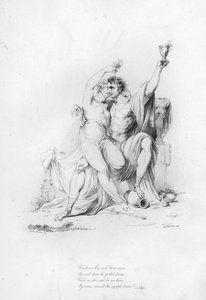 Anacreon, Ode LII (gravür)