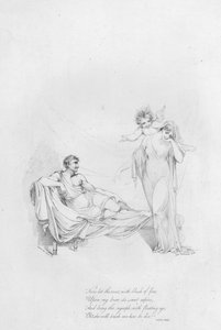 Anacreon, Ode XXXII (gravür) by Robert Kerr (after) Porter