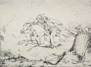 Poliatografi Örnekleri: Süvari Hücumu, 1803.