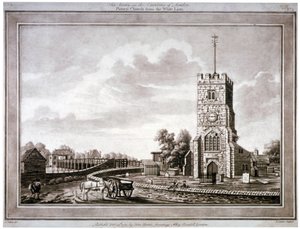 St Mary Kilisesi, Putney, Wandsworth, Londra, 1783.
