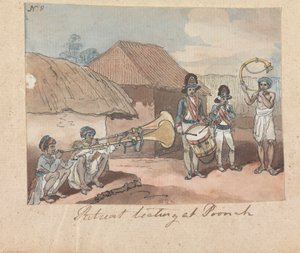 Geri Çekilme Poona'da Dayak by Robert Mabon