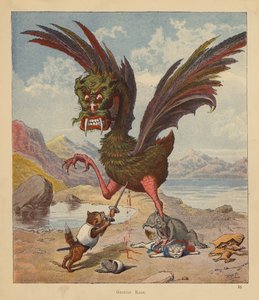 The Kitten Pilgrims: Griffin Rage (renkli taş) by Robert Michael Ballantyne
