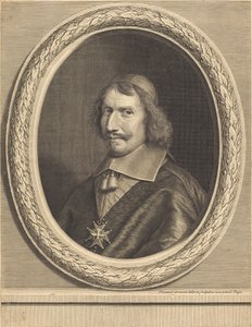 Kardinal Antonio Barberini by Robert Nanteuil