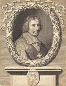 Kardinal Antonio Barberini by Robert Nanteuil