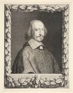 Kardinal Jules Mazarin by Robert Nanteuil
