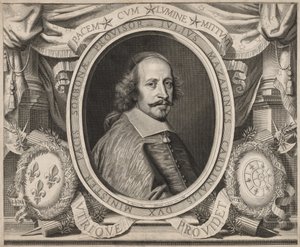 Kardinal Mazarin by Robert Nanteuil