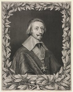 Kardinal Richelieu by Robert Nanteuil