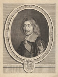 Şansölye Michel IV Le Tellier, yaklaşık. 1661. by Robert Nanteuil