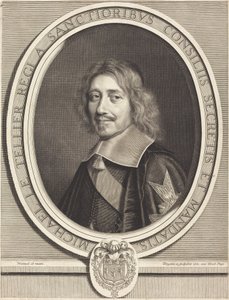 Şansölye Michel Le Tellier by Robert Nanteuil