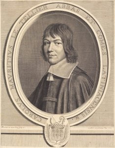 Charles Maurice Le Tellier by Robert Nanteuil