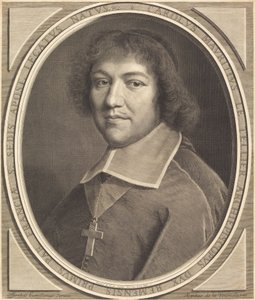 Charles Maurice Le Tellier by Robert Nanteuil