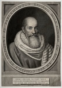 Edouard Molé. by Robert Nanteuil