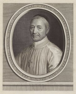Ois Blanchart, Abb? de Sainte-Genevi? ve (Saint-Genevi? ve başrahibi) by Robert Nanteuil
