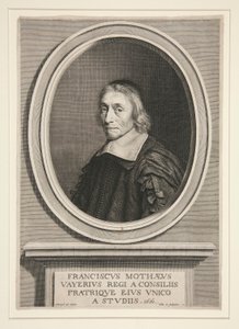 François de la Mothe-Le Vayer, Danışman by Robert Nanteuil