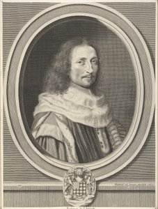 Guillaume de Lamoignon, 1659. by Robert Nanteuil