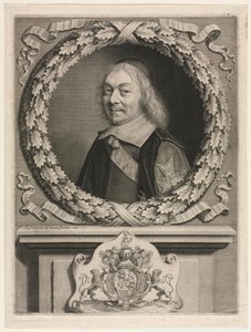 Brienne Henri-Auguste de Lomenie Kontu, 1660. by Robert Nanteuil