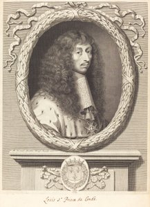 Louis II, Conde Prensi by Robert Nanteuil