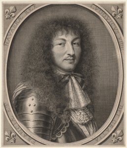 Louis XIV, 1666. by Robert Nanteuil