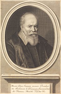 Pierre Jeannin by Robert Nanteuil