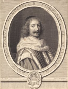 Pompone II de Bellievre by Robert Nanteuil after Charles Le Brun