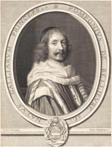 Ponponne de Bellievre by Robert Nanteuil after Charles Le Brun