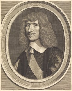 Leon-Bouthillier, Chavigny Kontu by Robert Nanteuil after Philippe de Champaigne