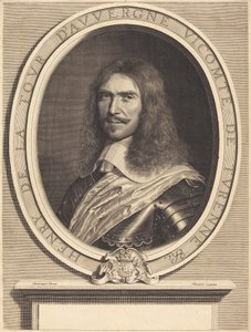 Mareşal de Turenne by Robert Nanteuil after Philippe de Champaigne