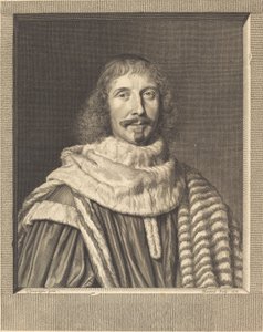 Pompone II de Bellievre by Robert Nanteuil after Philippe de Champaigne