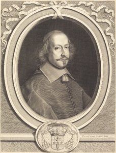 Kardinal Jules Mazarin by Robert Nanteuil after Pieter van Mol