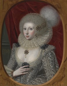 Bir Kadının Portresi, muhtemelen Elizabeth Pope (yaklaşık 1585; 1624'te yaşıyor)