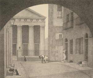 Bir Londra Kilisesi by Robert Polhill Bevan
