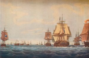 'Kopenhag Savaşı 1801. İngiliz Donanması Yaklaşıyor', 180