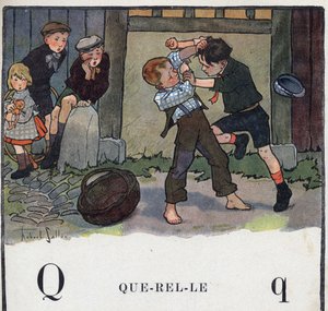 Çocuk kitabı “” Okuyacağım - Bir baba tarafından metodik ve eğlenceli alfabe””” 1926. Robert Salles