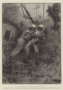 The White Heather, at Drury Lane Theatre, the Submarine Duel  by Robert Sauber