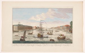 Batı tarafından Saint Petersburg