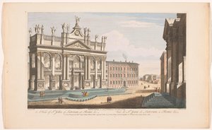 Roma'daki St. John Lateran Kilisesi'nin görünümü Roma'daki St. John of Lateran'ın görünümü (nesne üzerindeki başlık) Roma (seri başlığı)