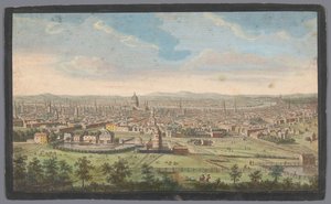 Kuzeyden görülen Londra şehrinin görünümü Londra