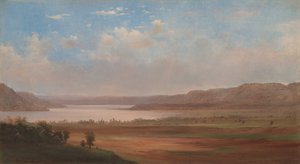 Pepin Gölü manzarası, Minnesota, 1862