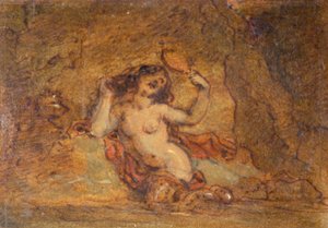 'Bir Deniz Kızı', c1772-1845 by Robert Smirke