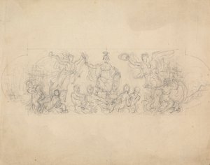 Zaferin Alegorik Krokisi by Robert Smirke