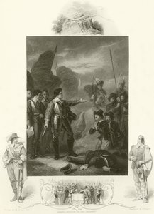 Cromwell ordudaki isyanı bastırıyor by Robert Smirke