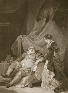 8. Henry ve Catherine Parr, George Noble tarafından oyulmuş, David Hume