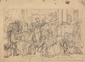 Atinalı Timon'dan Sahne by Robert Smirke