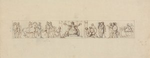 Romanesk Figürlerle Rölyef Çalışması by Robert Smirke