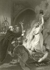 The Martyrdom of Archbishop Cranmer  by Robert Smirke