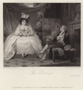 Robert Smirke'nin Portresi by Robert Smirke